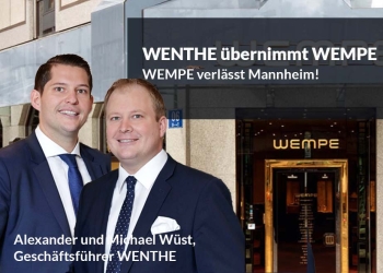 WENTHE übernimmt WEMPE Mannheim Wüst