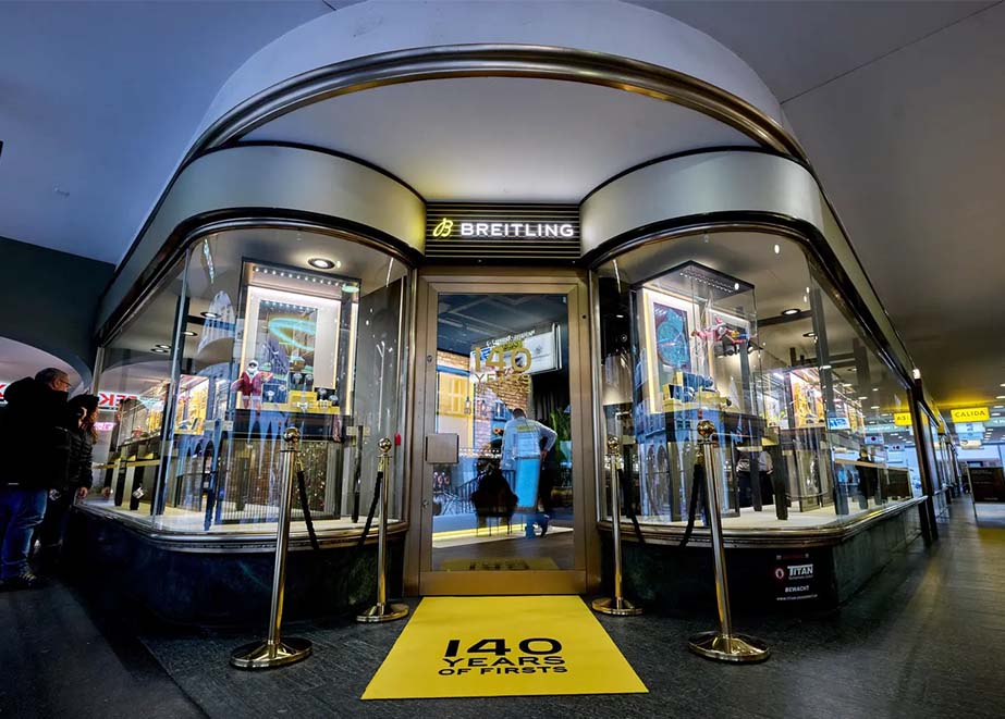 Breitling Boutique Bern Eröffnung