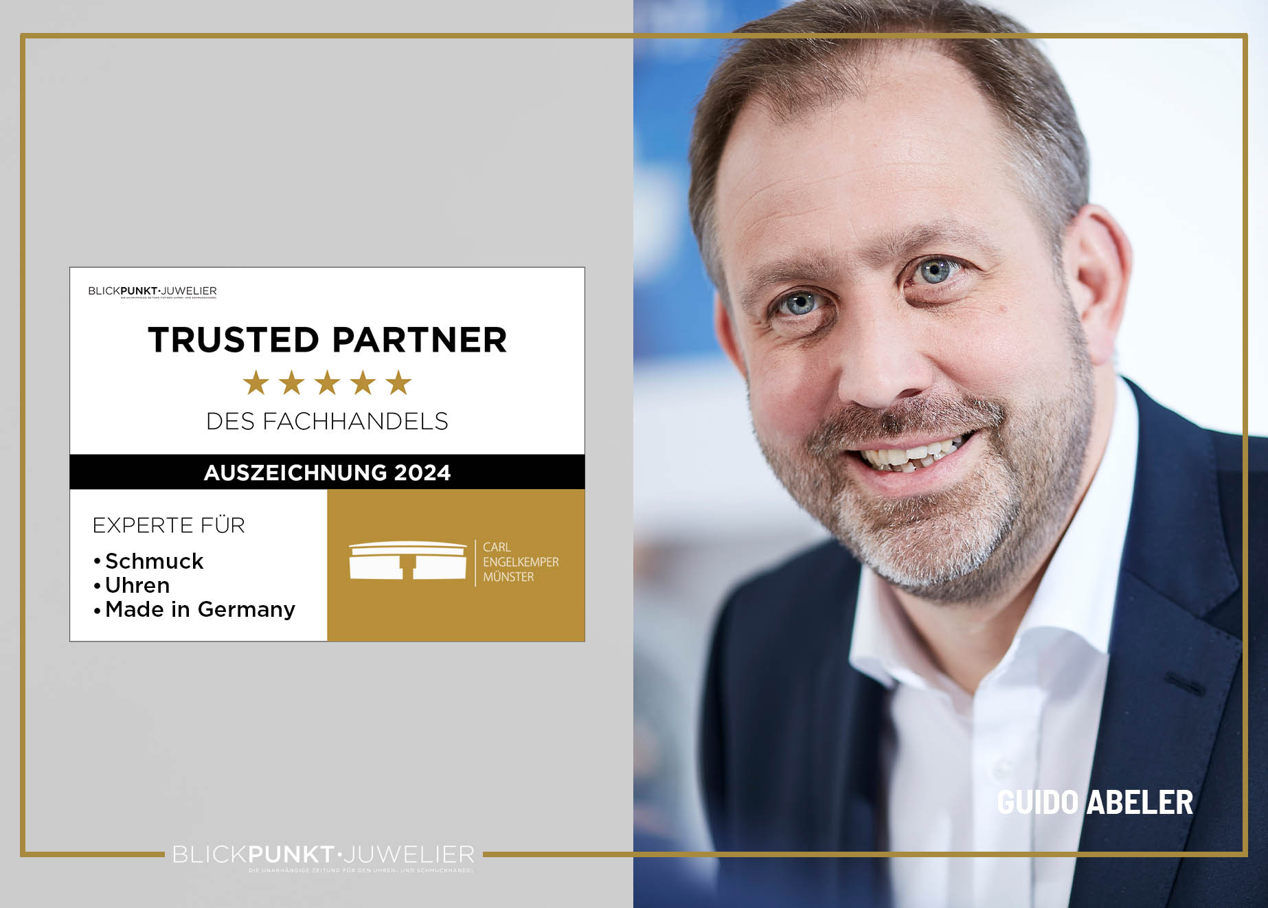 Carl Engelkemper Münster TRUSTED PARTNER Guido Abeler