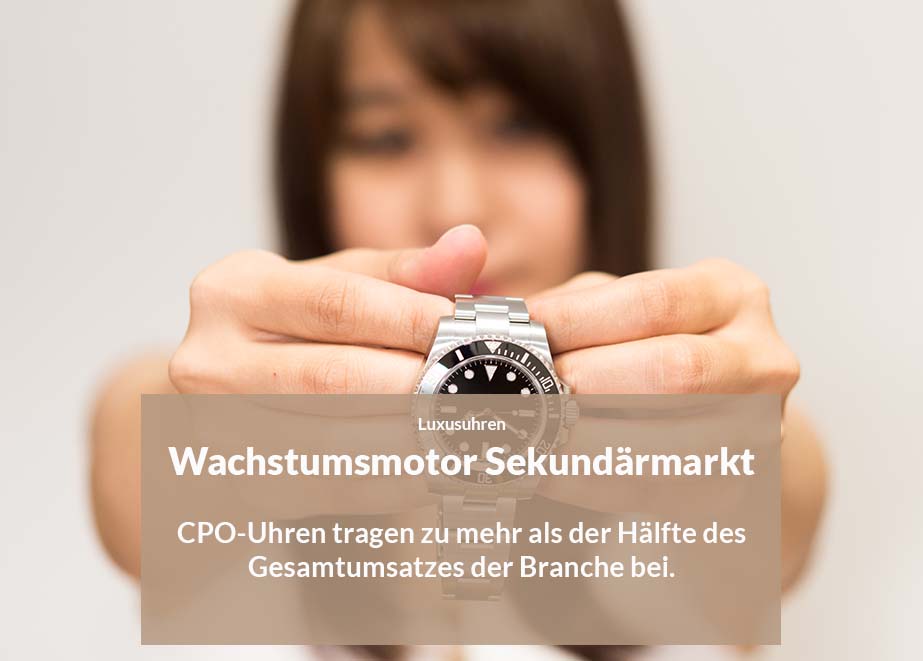 CPO Luxusuhren Trend Markt