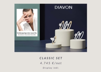 Diavon Verlobungsring Set Classic LGD