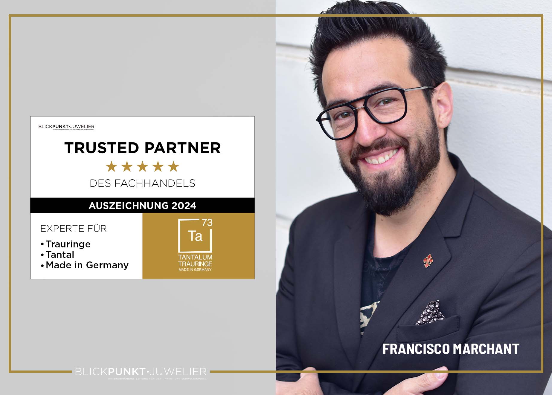 Trusted Partner Tantalum Trauringe Francisco Marchant