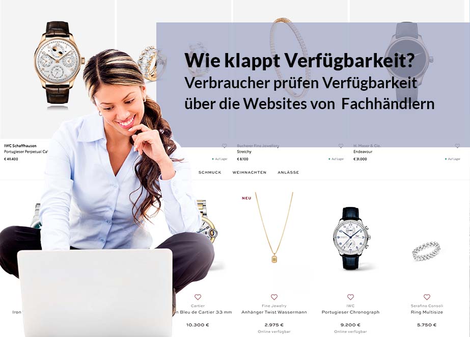 Verbraucher Verfügbarkeit Website