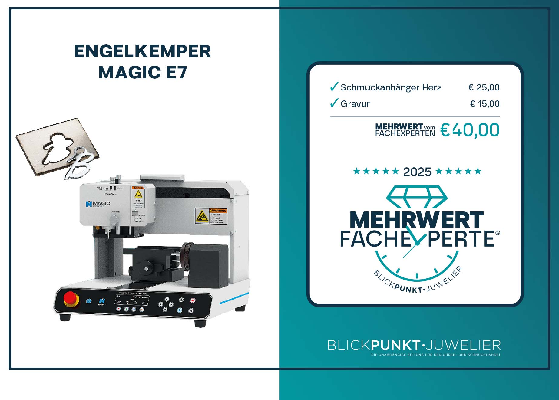 CEM Magic Graviermaschine Mehrwert Fachexperte