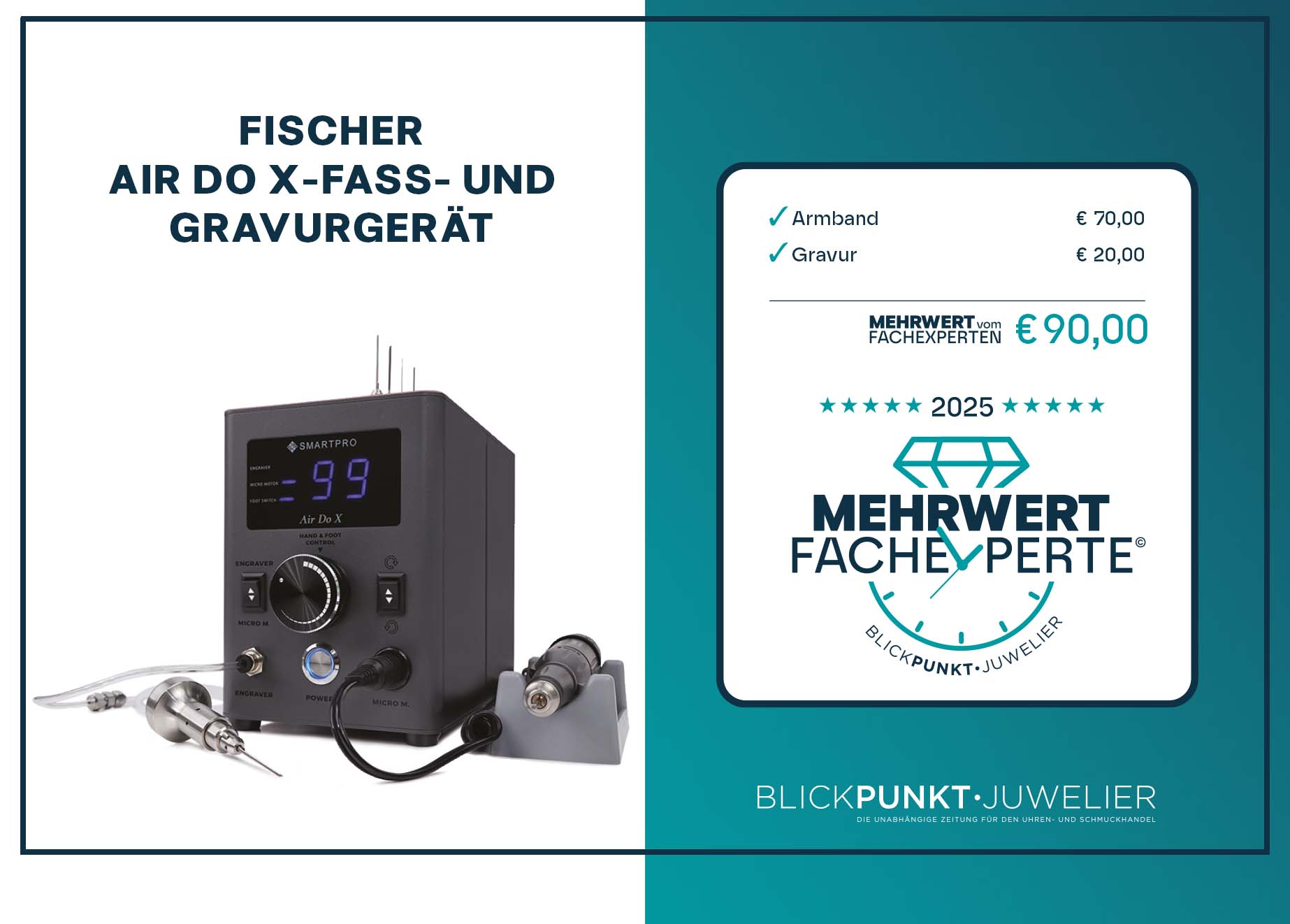 Fischer Air Do Fass und Gravurgerät Mehrwert Fachexperte