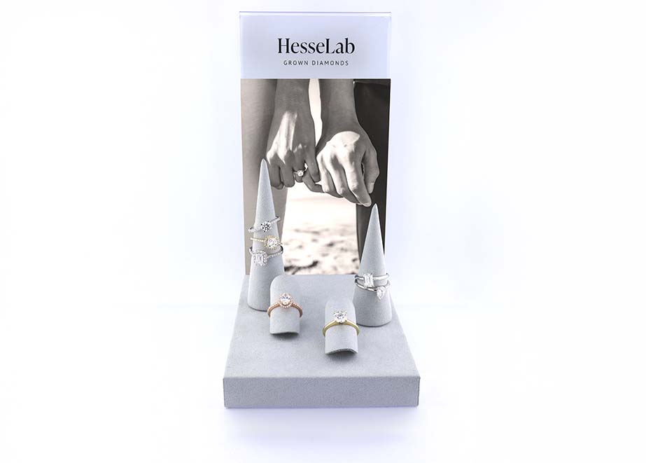 Hesse Lab Grown Diamonds Display