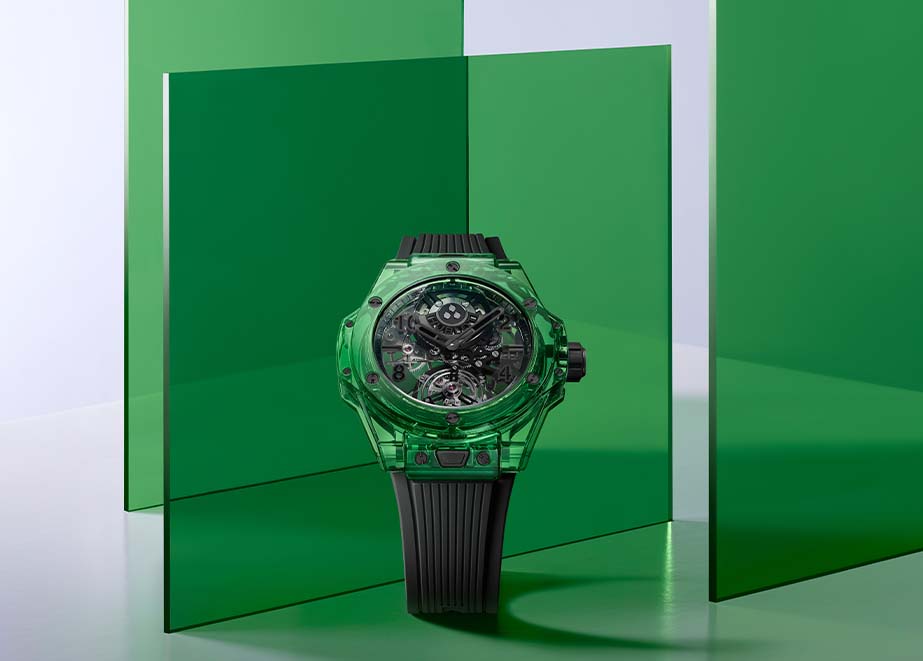 Hublot Big Bang Tourbillon Automatic Green Saxem