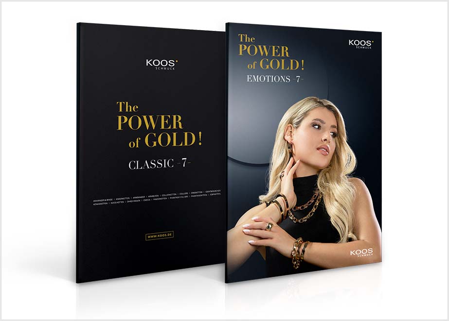 Koos neue Kataloge Power of Gold