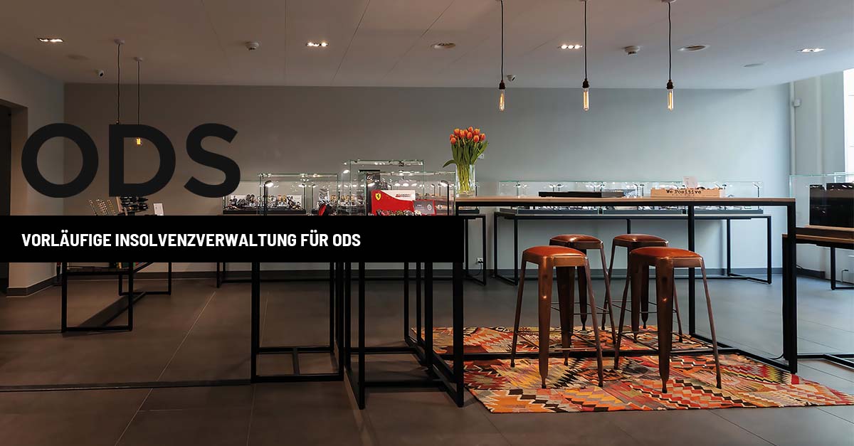 Ladenbau: Insolvenz der ODS Object Design GmbH, Auftraggeber betroffen ...