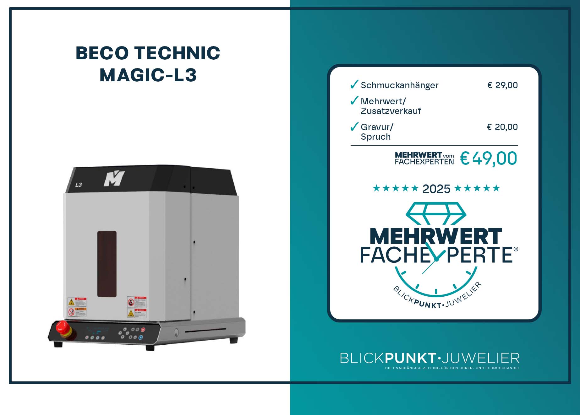 Beco Technic Magic L3 Mehrwert Experte