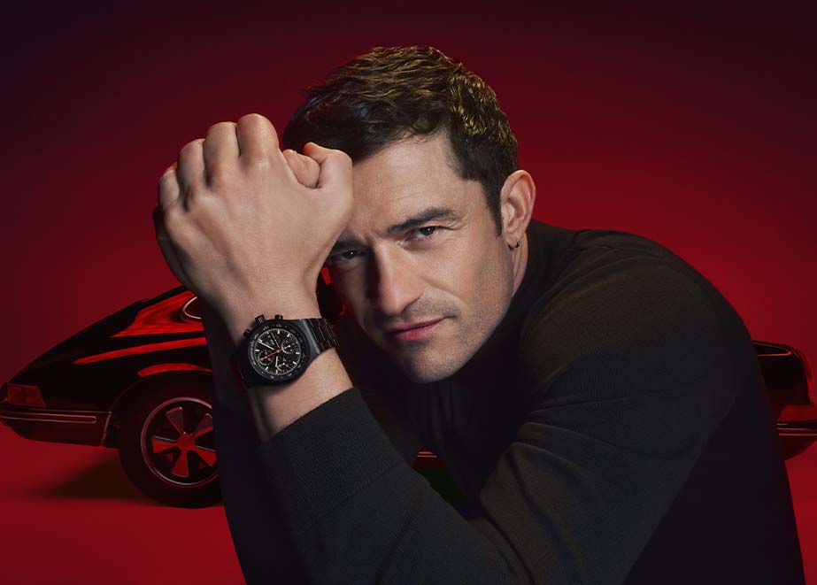 Orlando Bloom Markenbotschafter Porsche Design