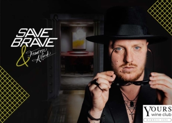 Save Brave X YOURS Wine Club Männerschmuck Inhorgenta