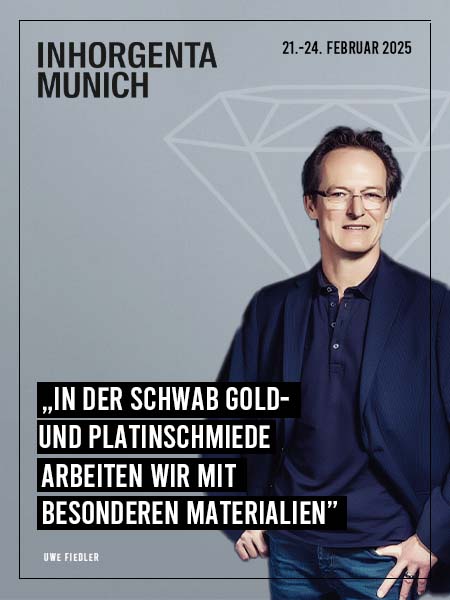 Schwab Gold und Platinschmiede Inhorgenta Uwe Fiedler