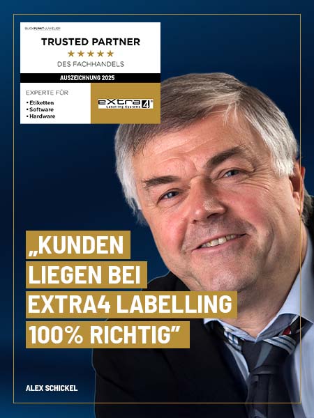eXtra4 Labelling System Trusted Partner Banner