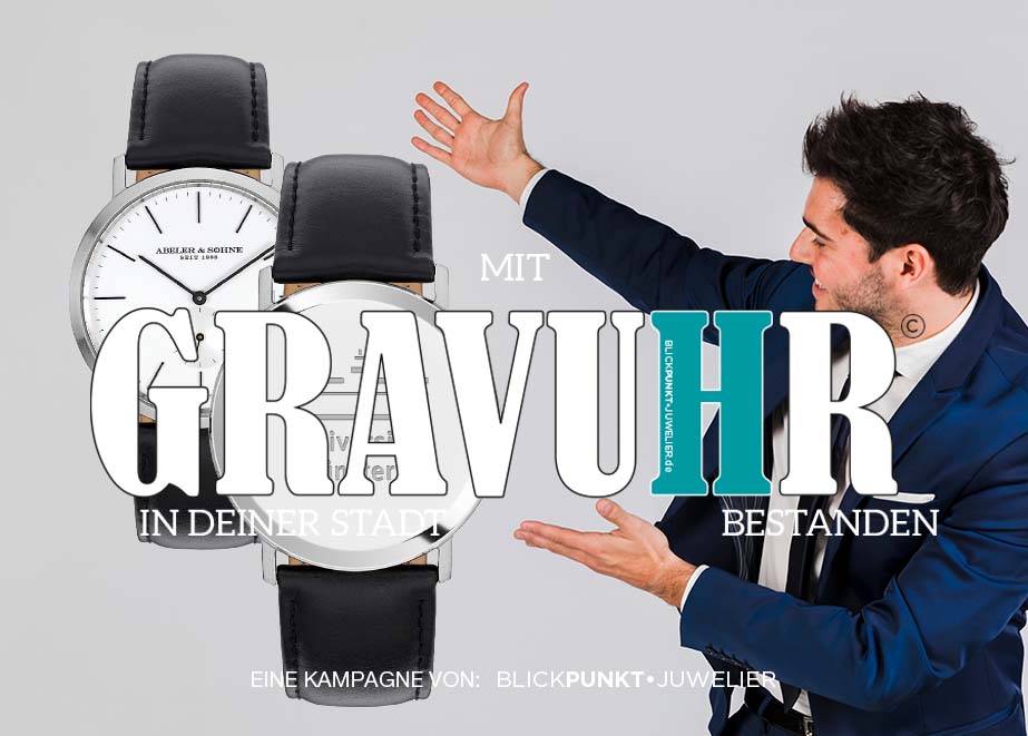 Mit Gravuhr in deiner Stadt bestanden Uni Uhr Abi Uhr 2025
