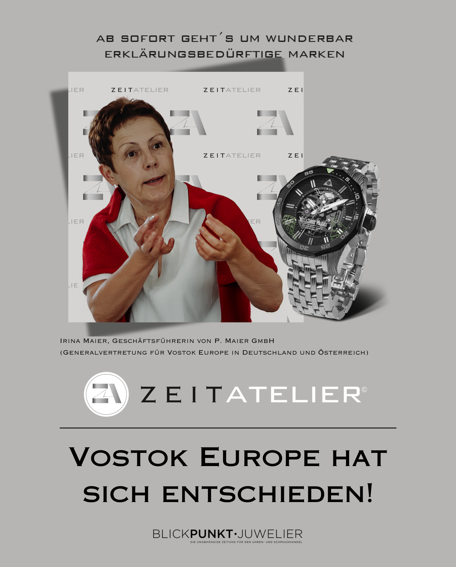 AAAVostok Europe Zeitatelier Irina Maier AAAVostok Europe Zeitatelier Irina Maier