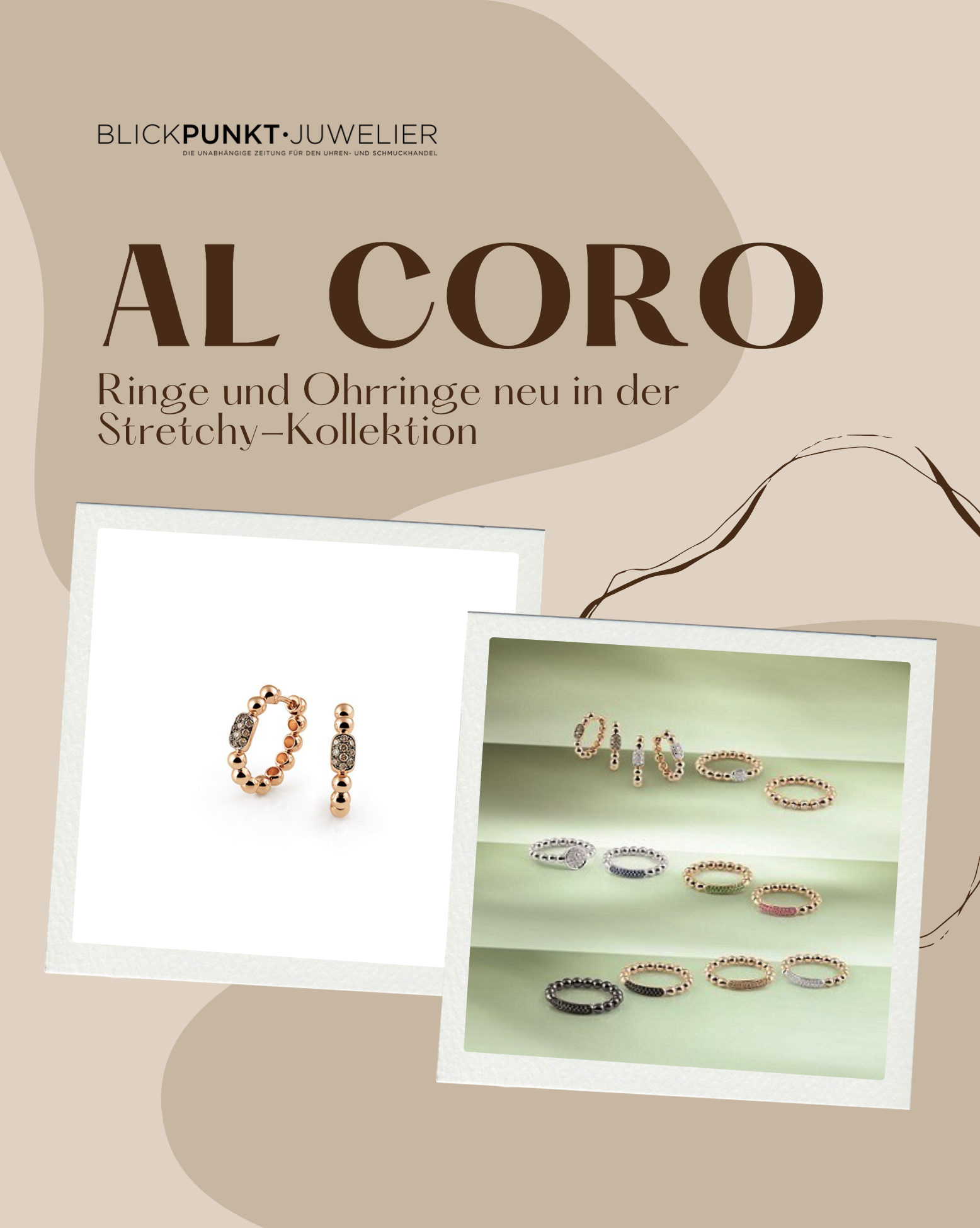 Al Coro Stretchy Ringe Ohrringe Al Coro Stretchy Ringe Ohrringe