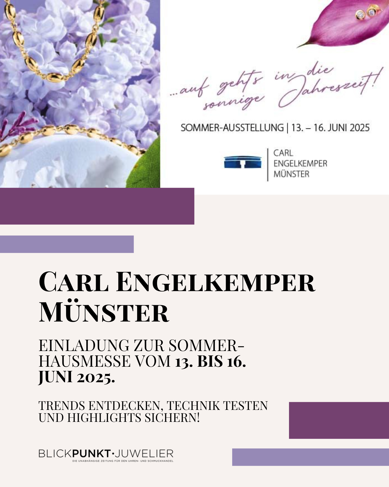 CEM Hausmesse Juni 2025