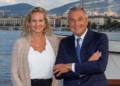 Delphine Bachmann, Staatsrätin für Wirtschaft und Arbeit und Jean-Christophe Babin, Präsident der Geneva Watch Days Association und CEO von Bulgari Geneva Watch Days 2025