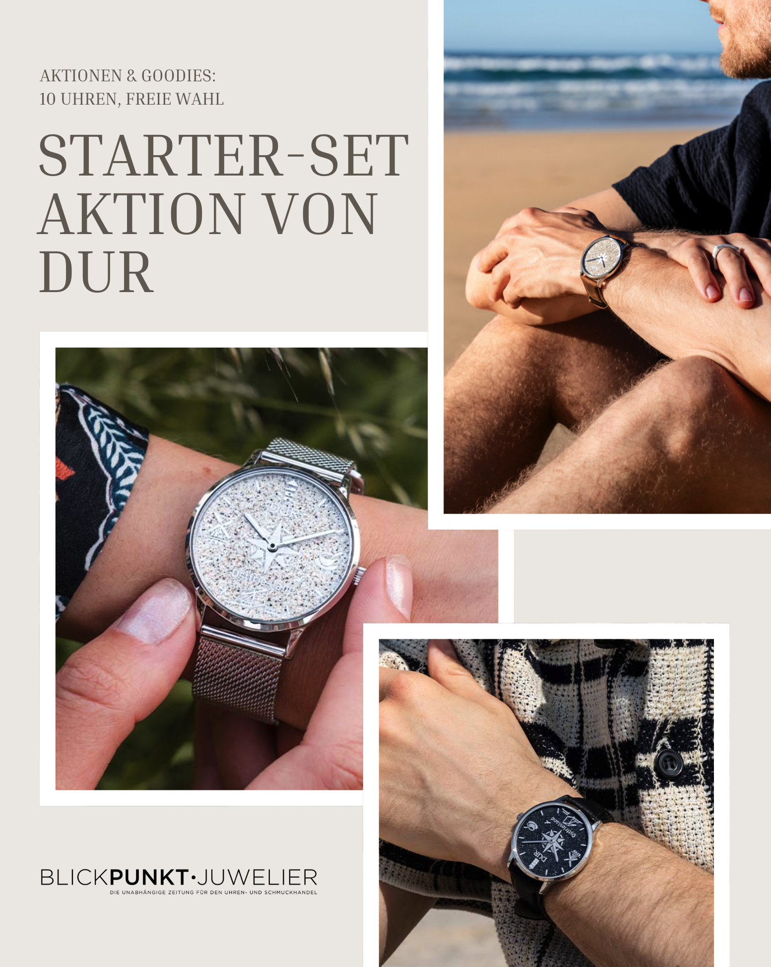 DUR Starter Set Aktion Uhren DUR Starter Set Aktion Uhren