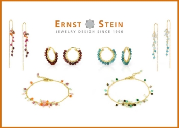 Ernst Stein Farbedelstein Silber