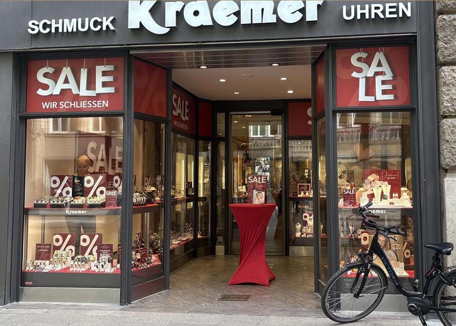Juwelier Kraemer Mönckebergstraße Hamburg schließt