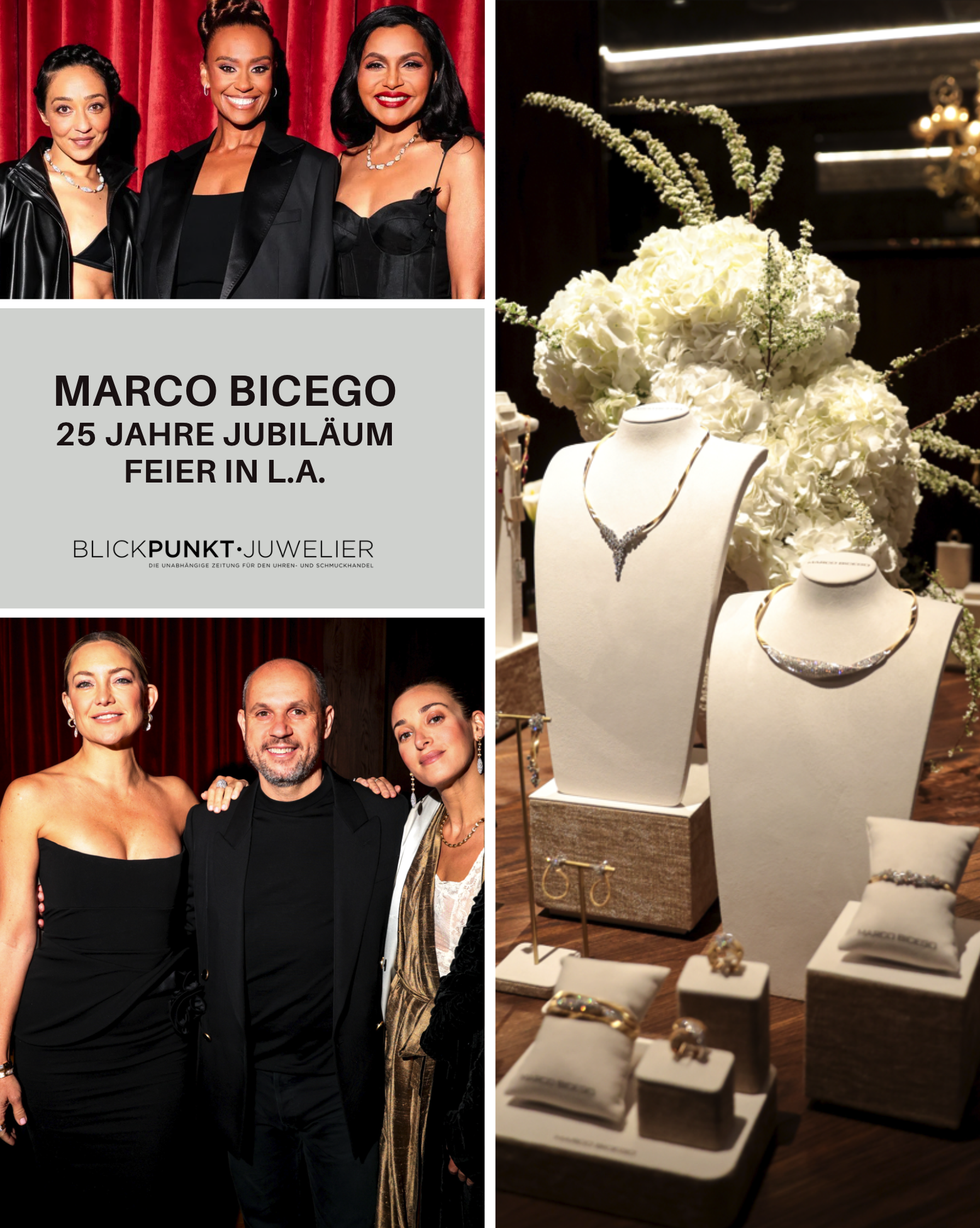Marco Bicego 25 Jahre LA Feier Marco Bicego 25 Jahre LA Feier