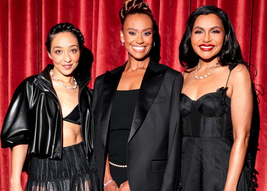 Marco Bicego Ruth Negga, Ryan Michelle Bathe and Mindy Kaling Marco Bicego Ruth Negga, Ryan Michelle Bathe and Mindy Kaling