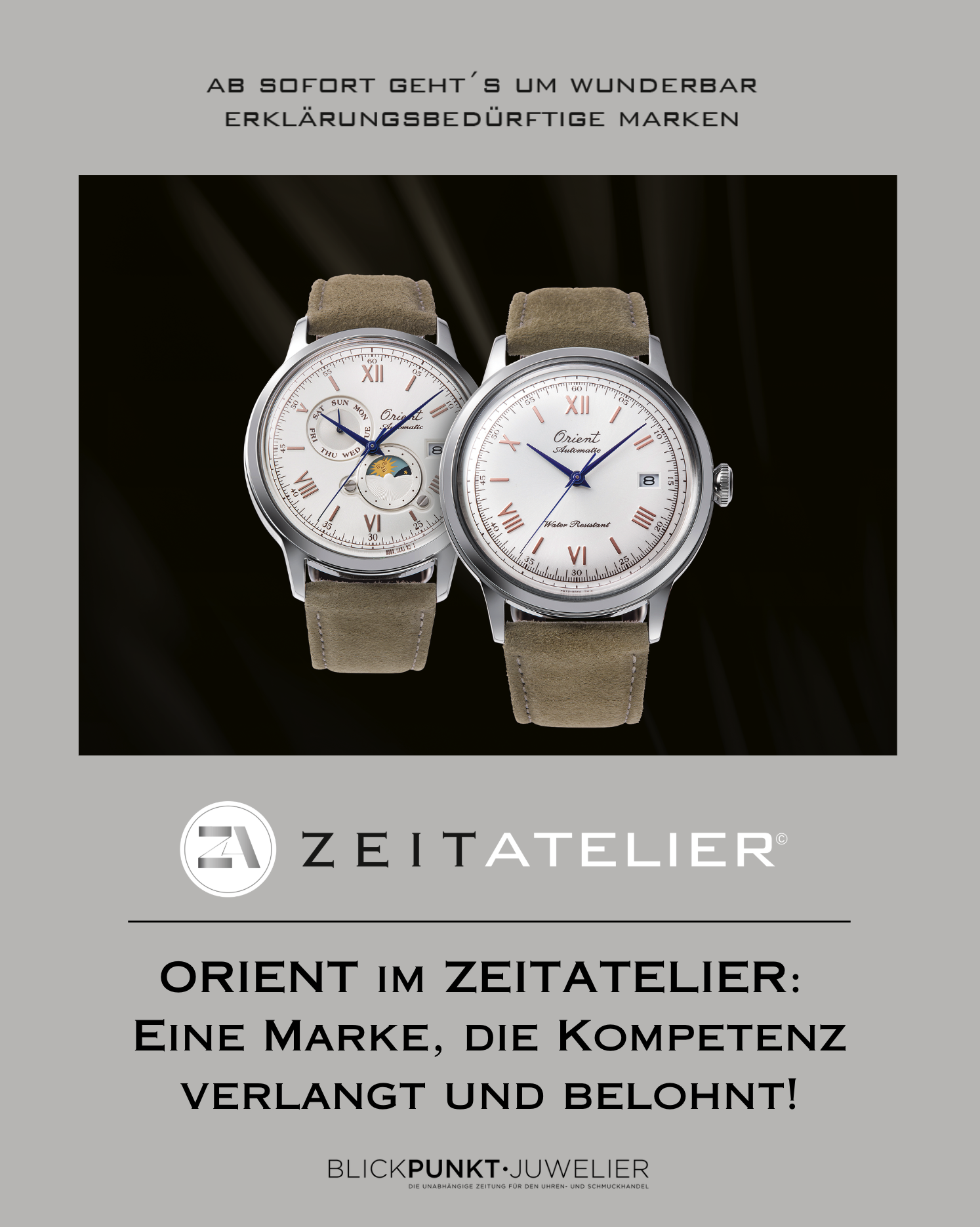 Orient Zeitatelier BPJ Orient Zeitatelier BPJ