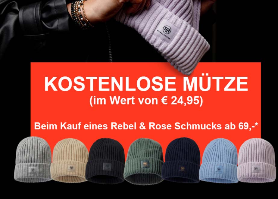 Rebel & Rose Fachhandels Aktion Beanie Rebel & Rose Fachhandels Aktion Beanie