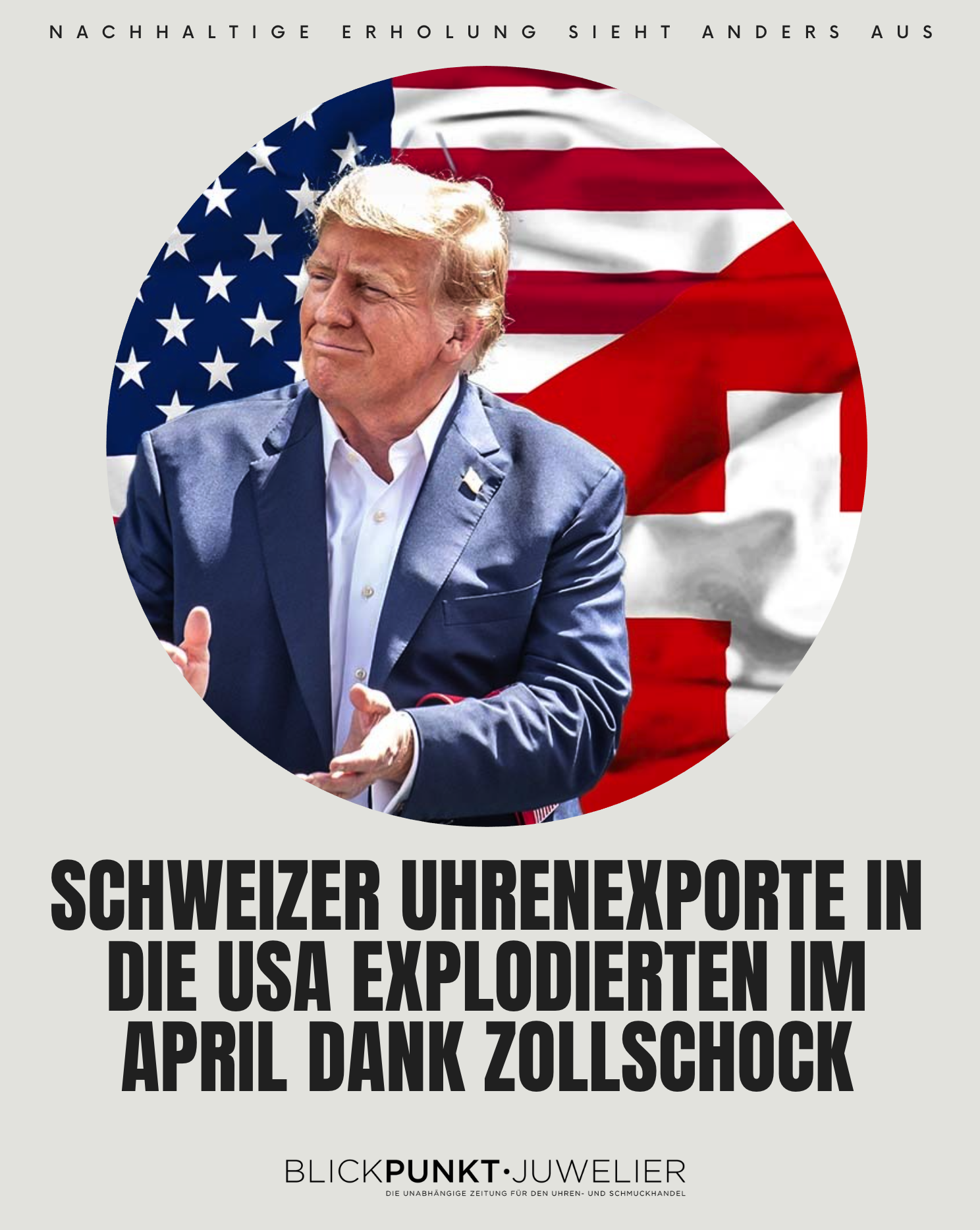 Schweizer Uhrenexporte USA April 2025 Schweizer Uhrenexporte USA April 2025