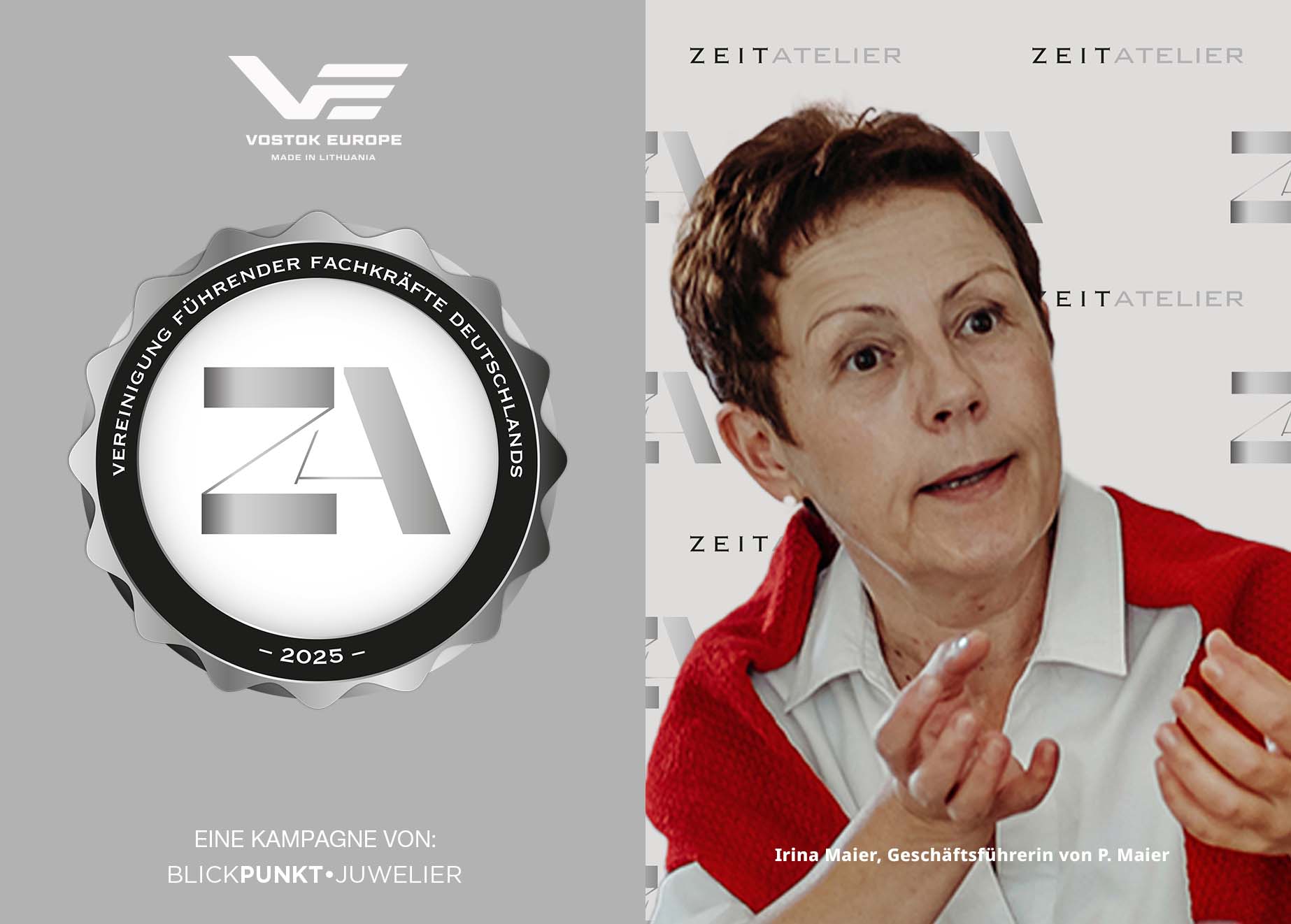 Vostok Europe Zeitatelier Irina Maier