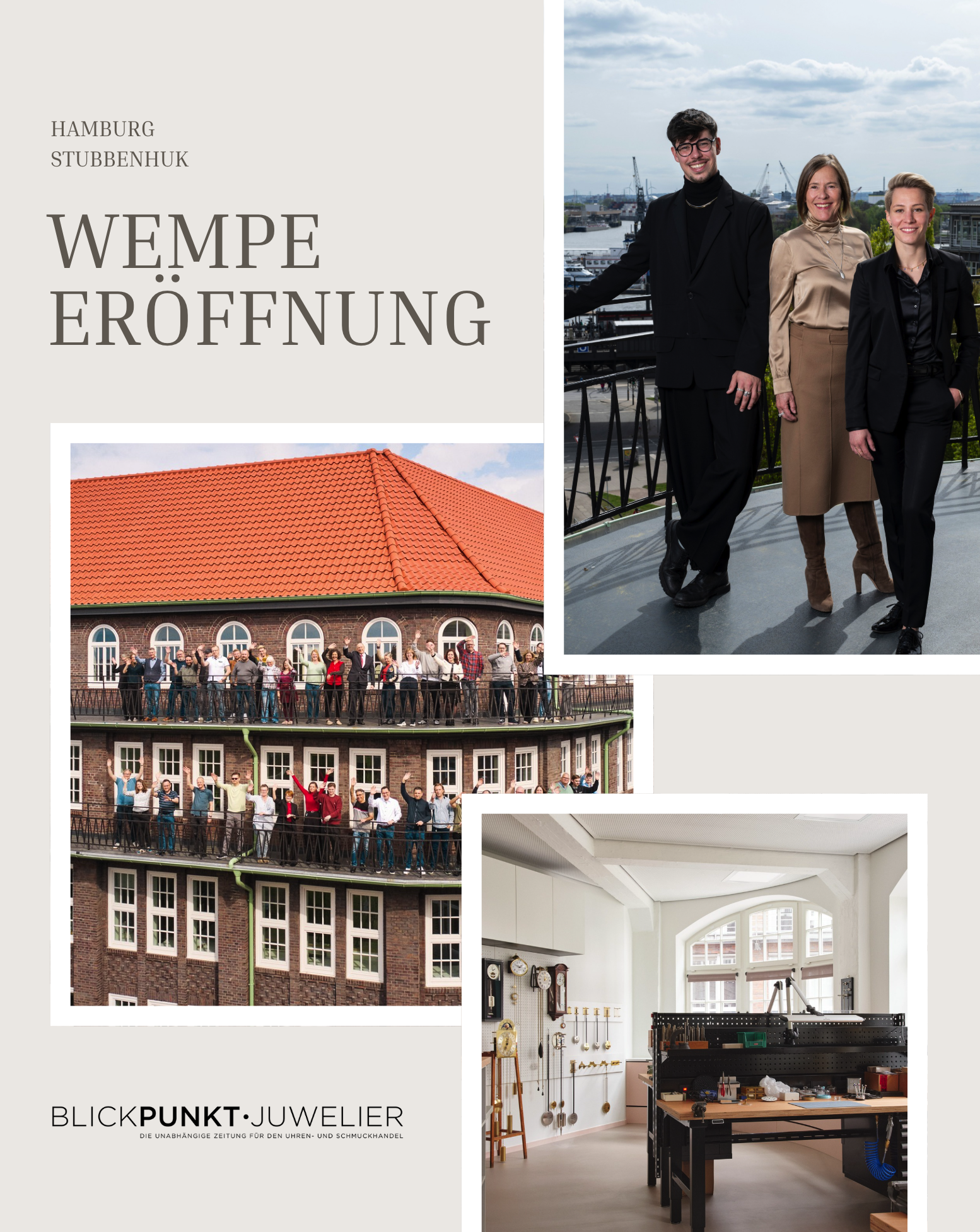 Wempe Hamburg Stubbenhuk Eröffnung