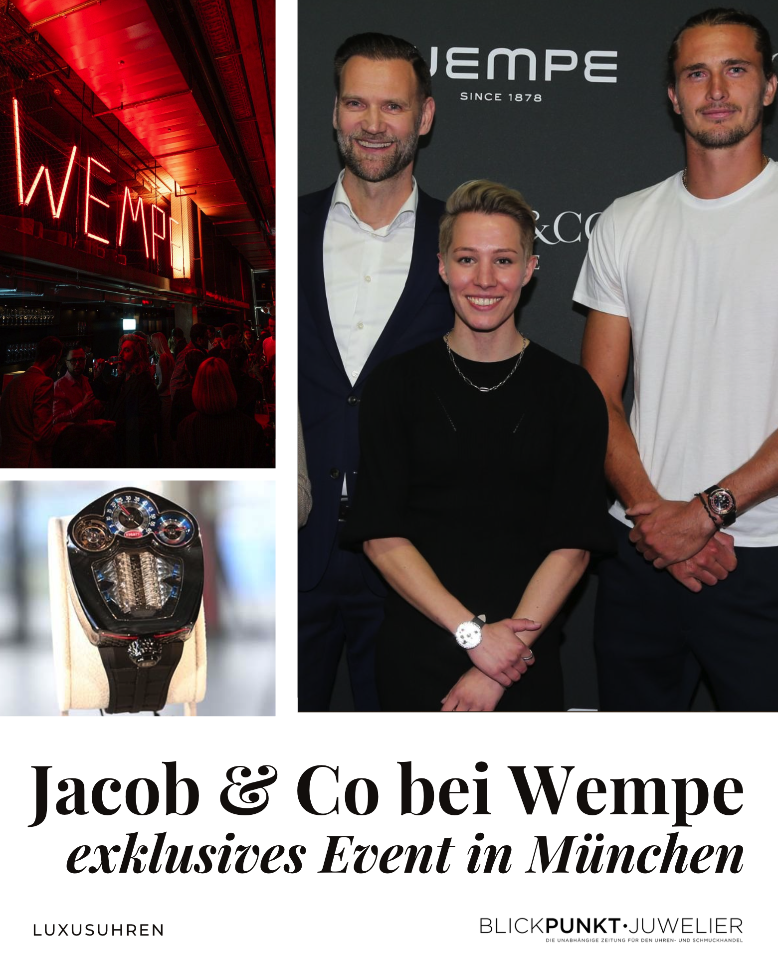 Wempe Jacob & Co Event München Wempe Jacob & Co Event München