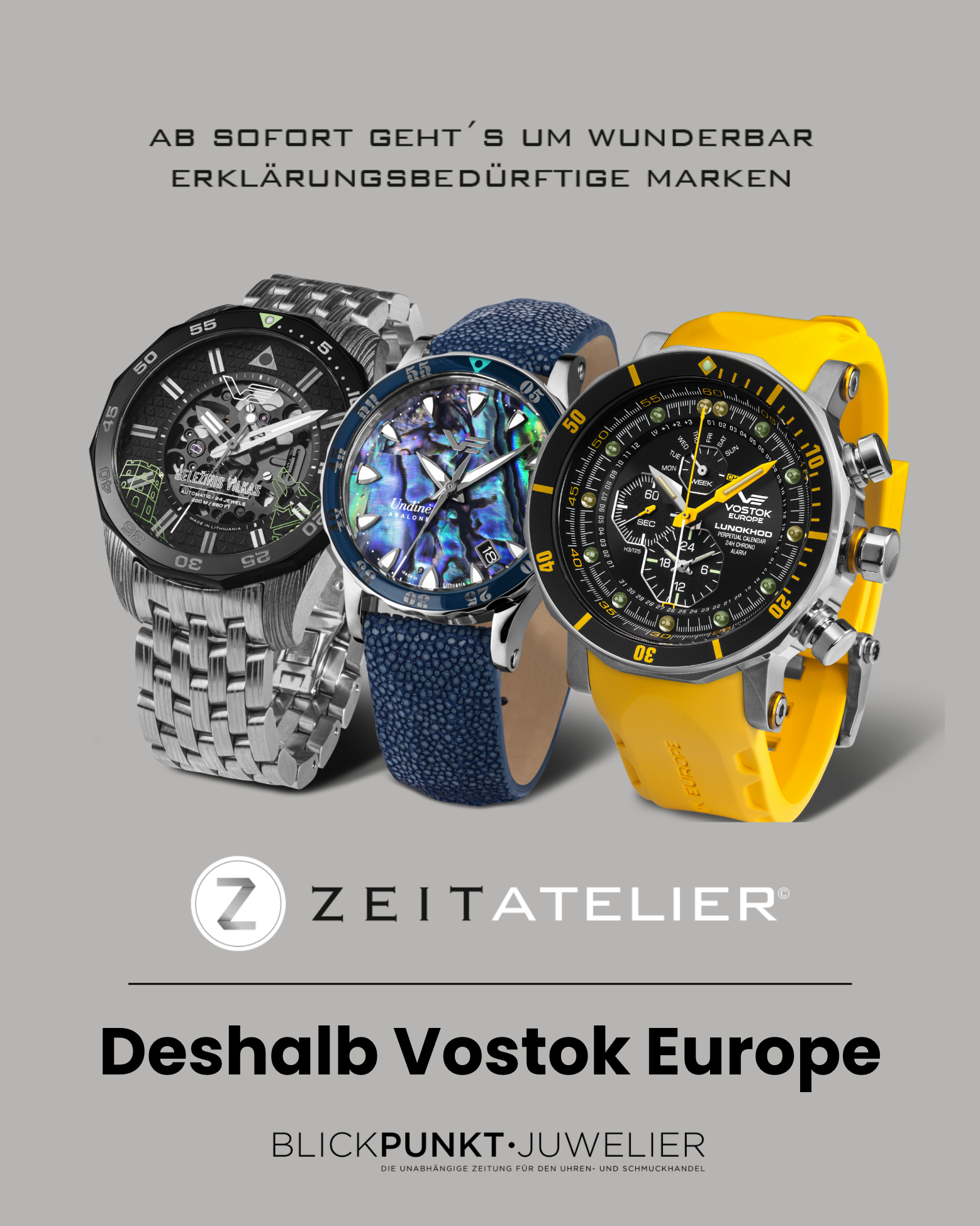 Zeitatelier Vostok Europe Zeitatelier Vostok Europe