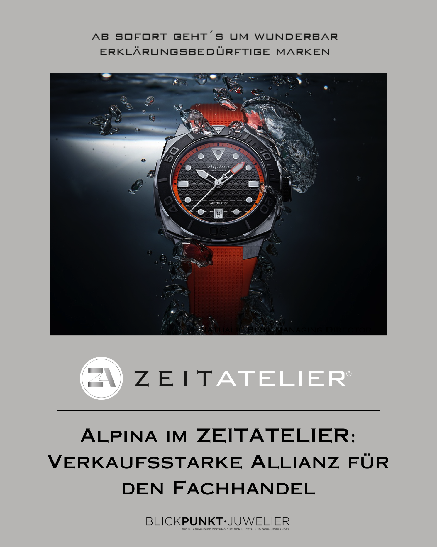 Alpina Zeitatelier Uhrenmarke Alpina Zeitatelier Uhrenmarke