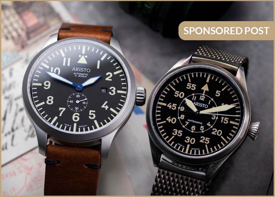 Aristo Vollmer Flieger Bauhaus Uhren