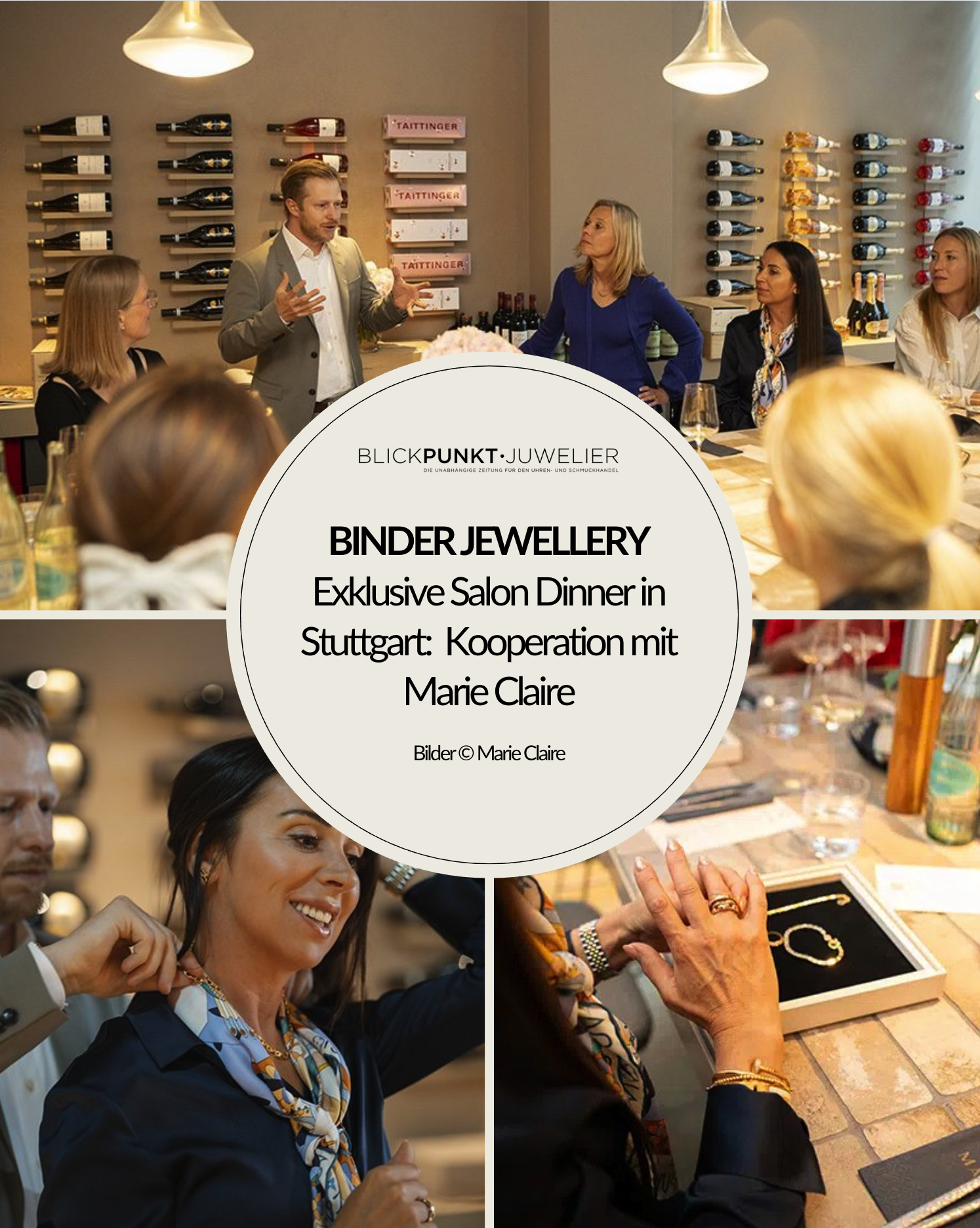 Binder Jewellery Salon Dinner Stuttgart Binder Jewellery Salon Dinner Stuttgart