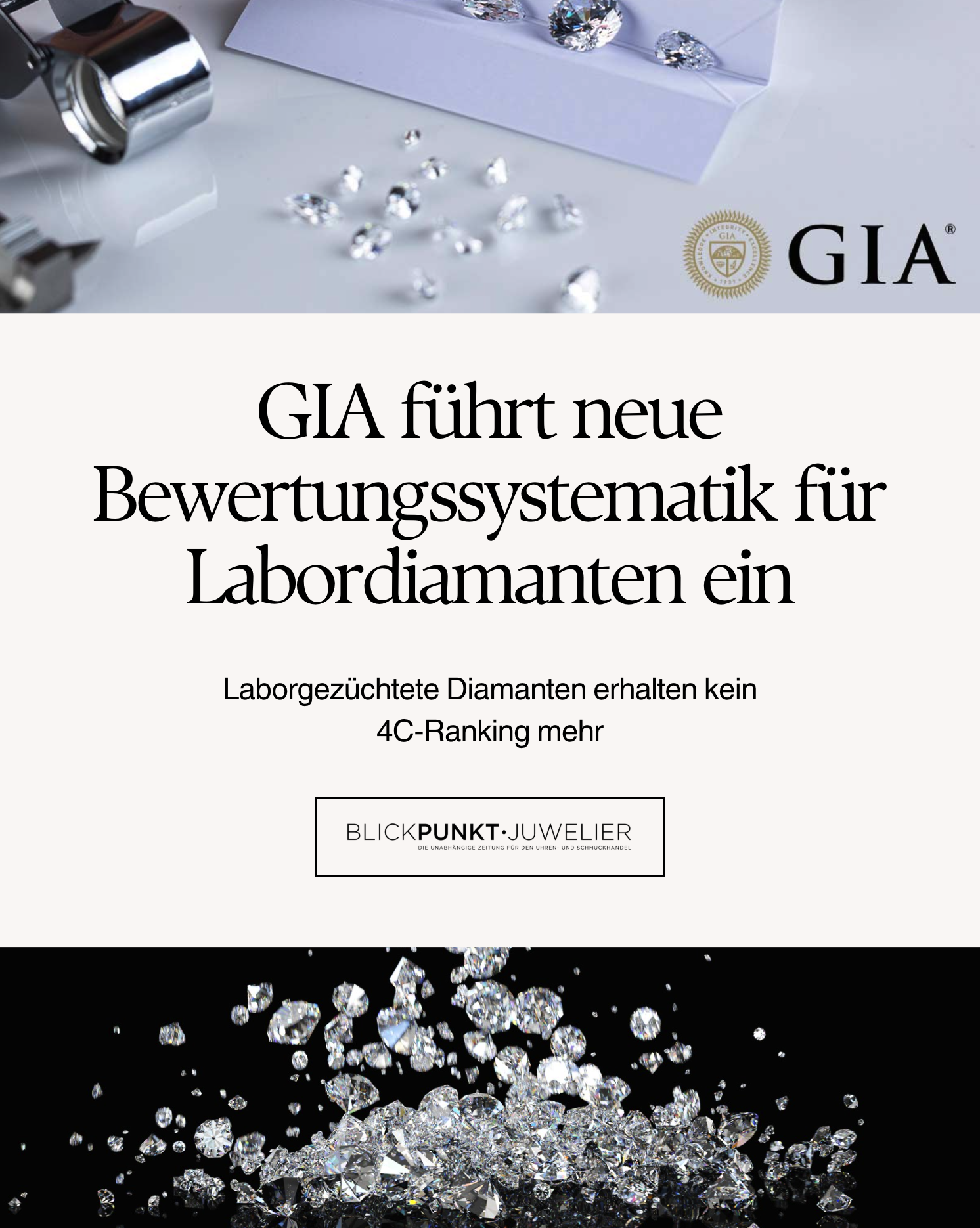 GIA Bewertung Labordiamanten GIA Bewertung Labordiamanten
