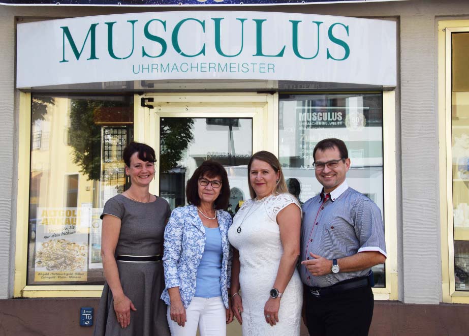 Juwelier Musculus Lübben Geschäftsaufgabe Alexander Schmidt Team Abverkauf