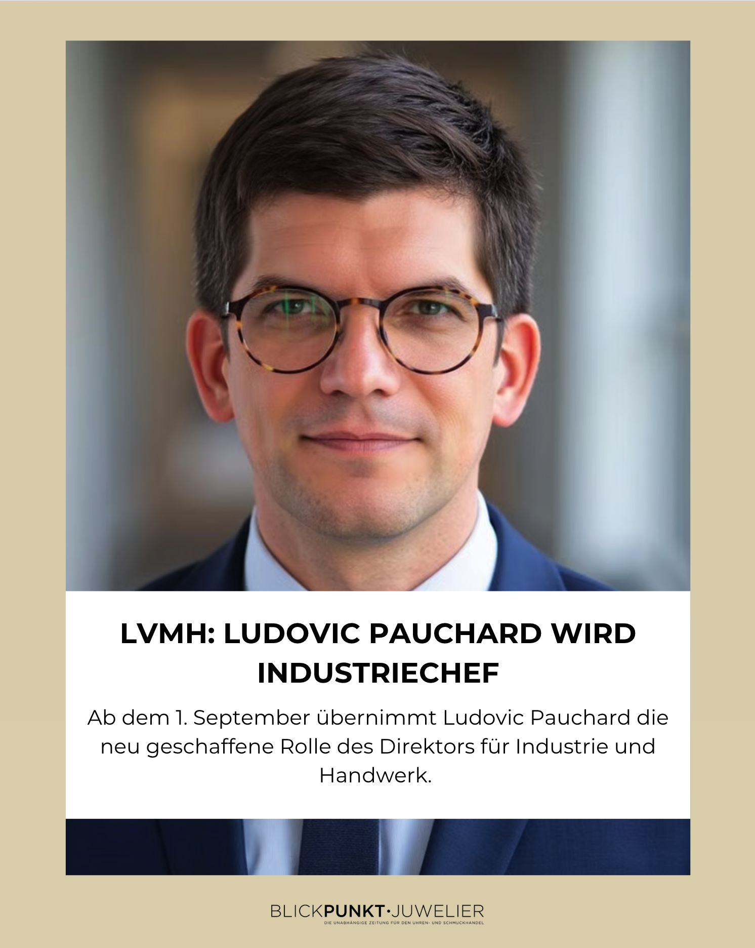 LVMH neuer Industriechef LVMH neuer Industriechef