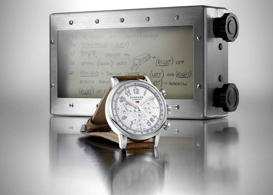 MILLE MIGLIA CLASSIC CHRONOGRAPH TRIBUTE TO SIR STIRLING MOSS Chopard MILLE MIGLIA CLASSIC CHRONOGRAPH TRIBUTE TO SIR STIRLING MOSS Chopard