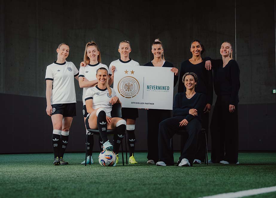 Nevermined DFB Frauen Kampagne 2025 Team