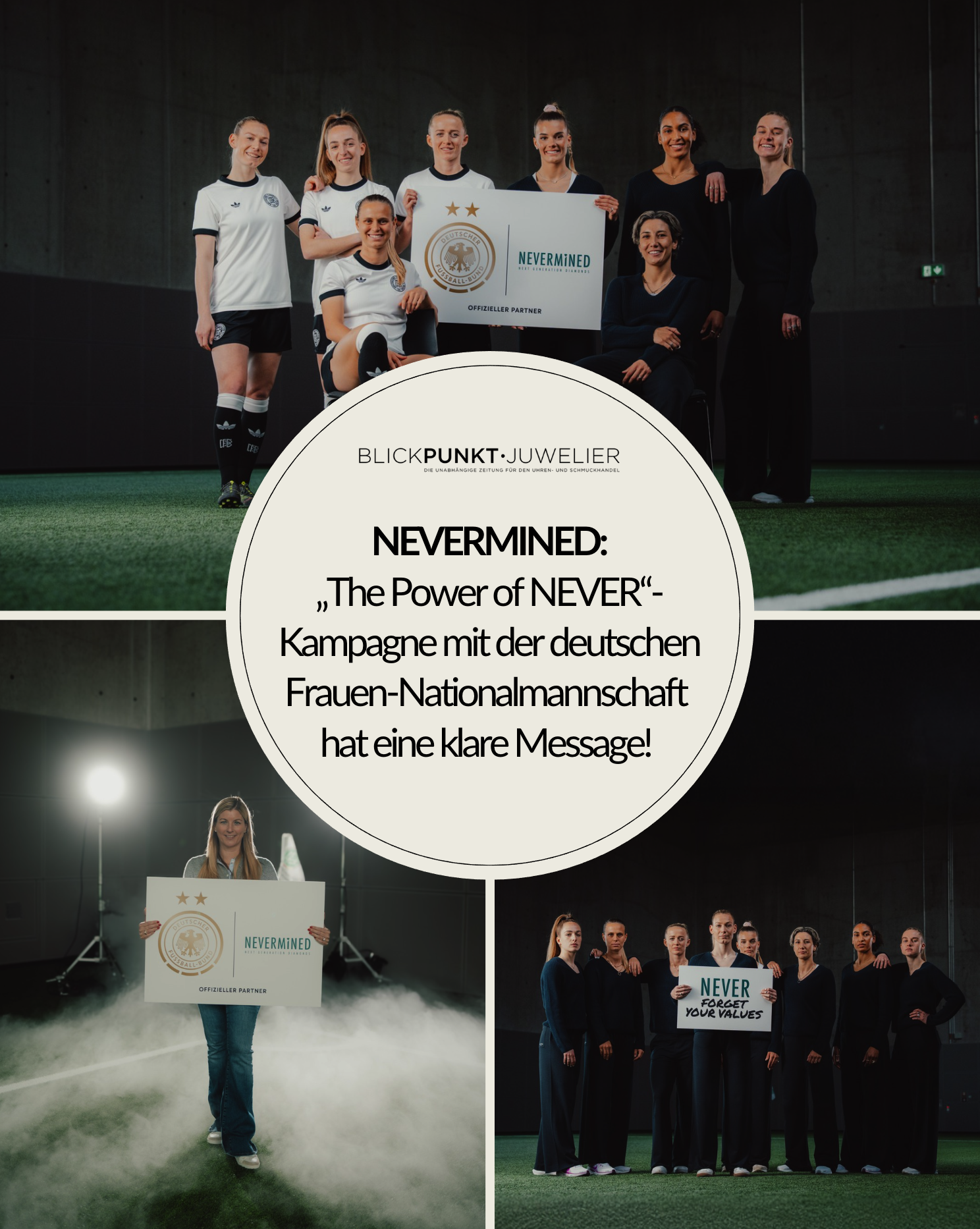 Nevermined DFB Frauen Kampagne 2025 Nevermined DFB Frauen Kampagne 2025