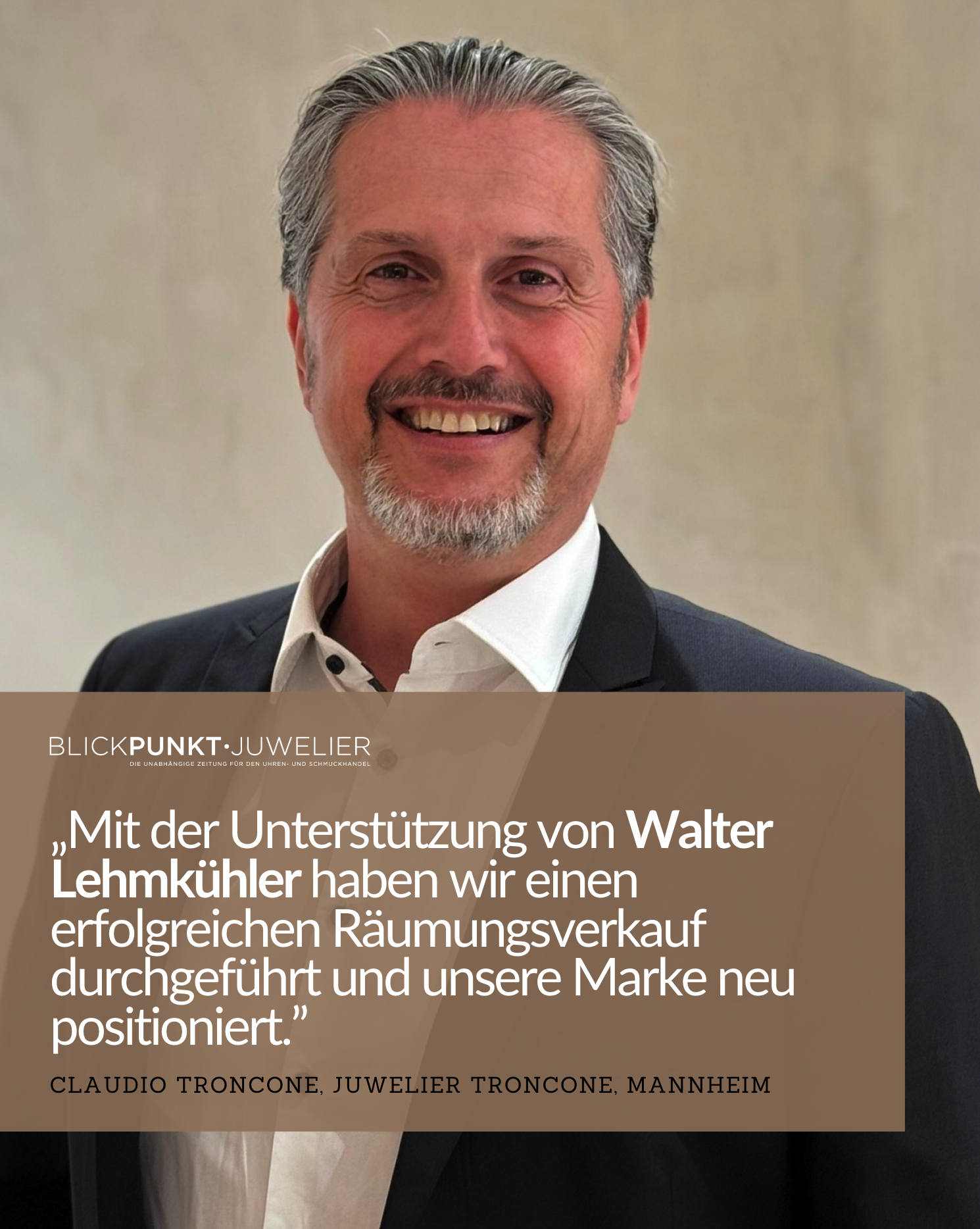 Walter Lehmkühler Troncone Mannheim