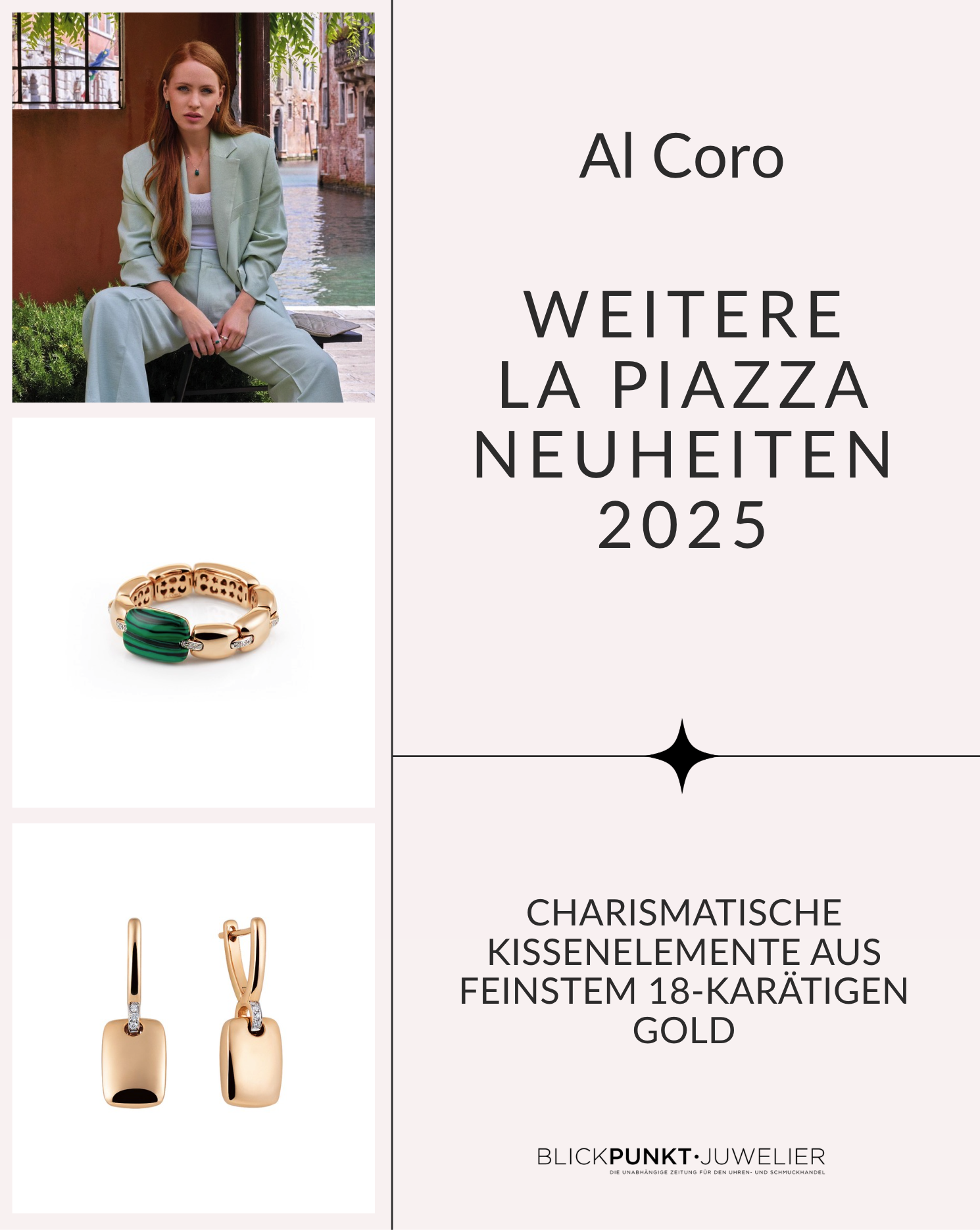 BPJ Al Coro La Piazza Neuheiten