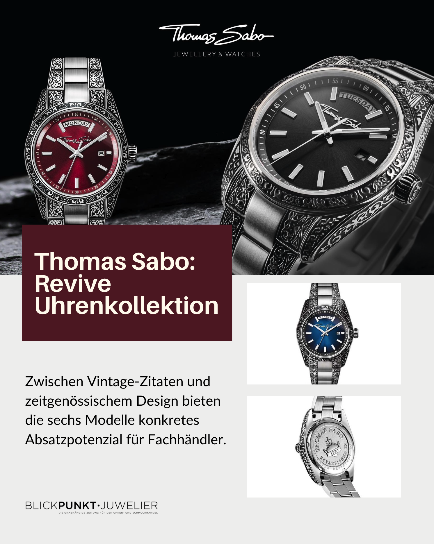 BPJ Thomas Sabo Revive Kollektion Uhren