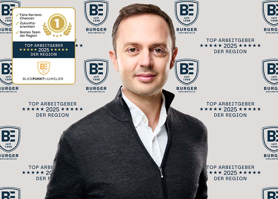 Burger Edelmetalle Top Arbeitgeber der Region