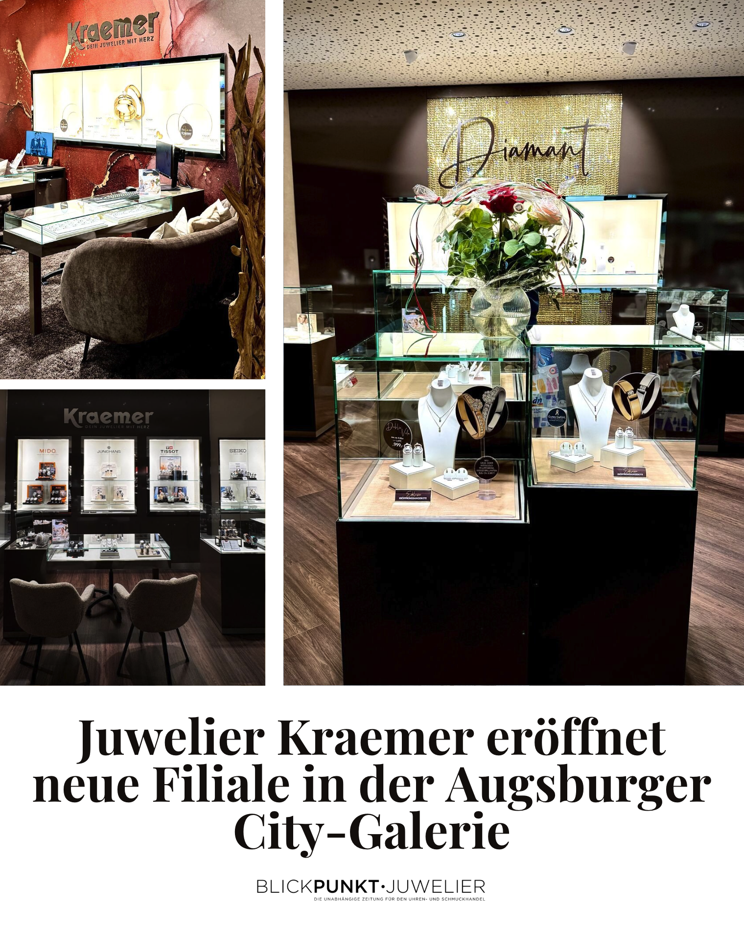 Juwelier Kraemer Augsburg City Galerie Juwelier Kraemer Augsburg City Galerie