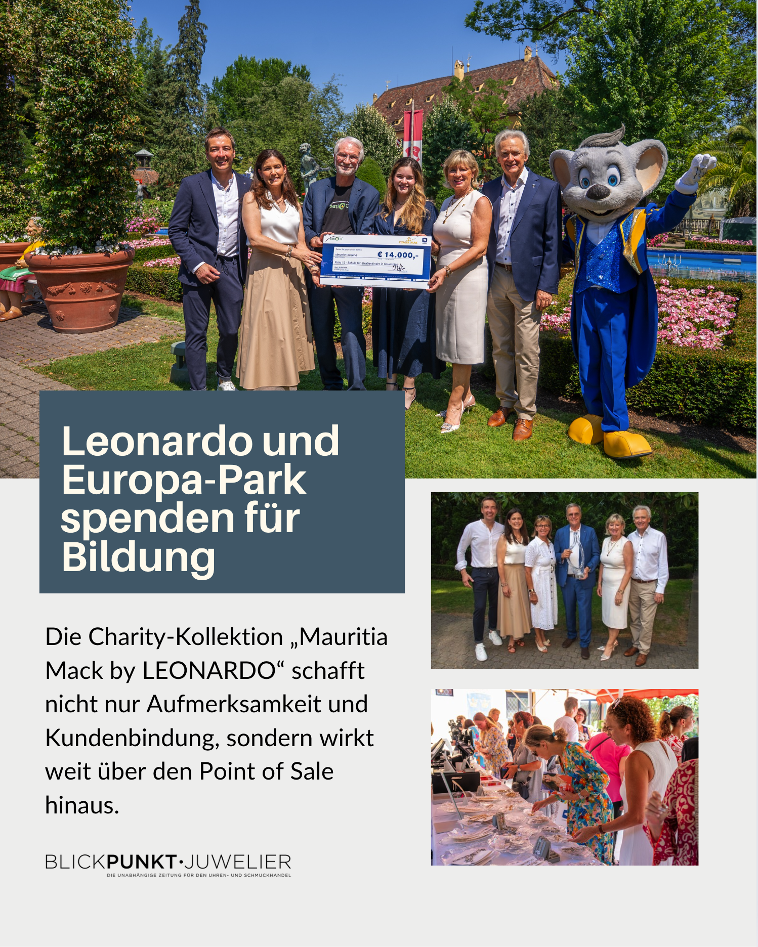 Leonardo Charity Kollektion Europa Park Leonardo Charity Kollektion Europa Park
